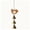A-6A, variant on MMJ Wind Chime Copper Tone Beech Wood Crystal Bell Hanging Decor for Home Garden Patio Relaxing