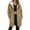 Camel, variant on Long Hoodies for Women Zip Up Hoodie Trendy Casual Oversized Fleece Tunic Sweatshirts Fall Winter Jacket Coat