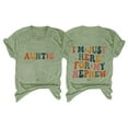 thumbnail image 2 of Tittly T Shirts for Women Graphic Tees Aunt Shirt I'm Just Here For My Nephew T Shirts Auntie Tee Shirt Crewneck Cotton Short Sleeve Tshirts Shirts Womens Tops AG L, 2 of 4