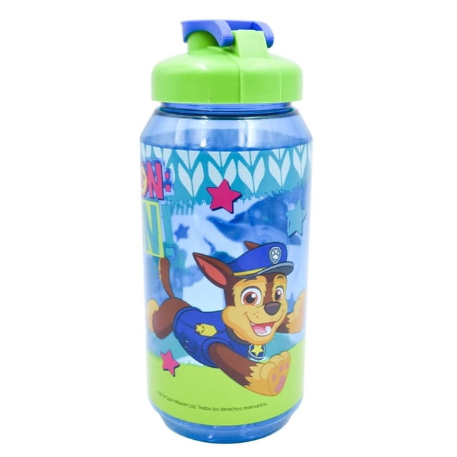 Botella Fun Kids con Tapa Flip Top Paw Patrol 600 ml