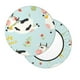 thumbnail image 2 of Balery Cute Cows Fundas de asiento para taburete de bar redondo de tela de terciopelo ajustables que protegen de arañazos y manchas para sillas de 14 a 17 pulgadas.-12 inch, 2 of 7