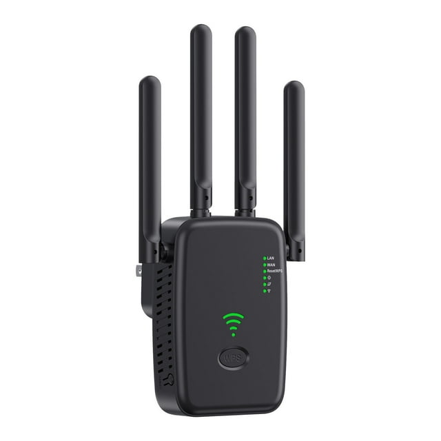 Extensor WiFi, amplificador de señal WiFi para el hogar, repetidor de internet inalámbrico, repetidor inalámbrico de fácil configuración