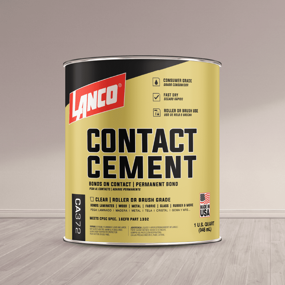 Lanco Contact Cement Gold Finish, 1 Quart