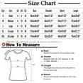 thumbnail image 3 of SnZhen 3/4 Length Sleeve Womens Tops Women's Fashion Casual Printed 3/4 Sleeve Printed T-Shirt Crew-Neck Top, 3 of 4