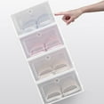 thumbnail image 5 of Raindrops 6-Pack Large Shoe Organizer Boxes, Thickened Storage Case 33x23cm for Shoes, 5 of 8