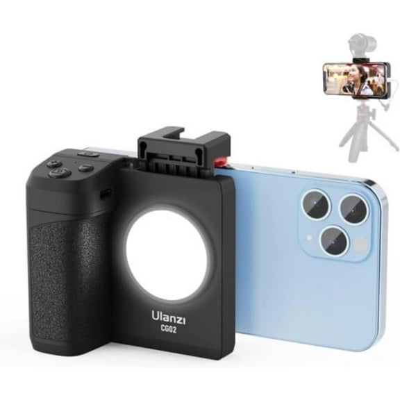 ULANZI CG02 Smartphone Camera Shutter Handle Grip With Wireless Bluetooth Remote