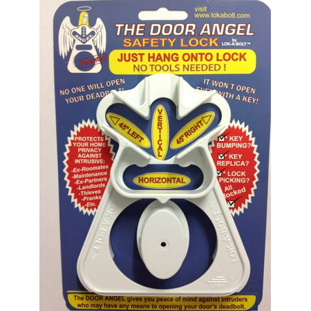 The Door Angel - Anti Bumping Deadbolt Security (Best Security Locks For Home Doors)