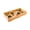 Brown/Large Rectangle, variant on Nature Tek Natural Bamboo Serving Tray - with Handles - 22 1/2" x 11" x 2 3/4" - 1 count box