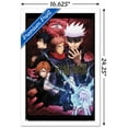 thumbnail image 3 of Jujutsu Kaisen - One Sheet Wall Poster, 14.725" x 22.375", Framed, 3 of 3