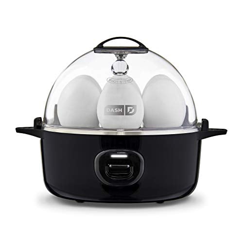DASH Express Electric Egg Cooker, 7, Black
