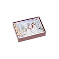 thumbnail image 2 of Christmas Snowmen Boxed Christmas Cards - 15 Cards & 16 Envelopes, 2 of 3