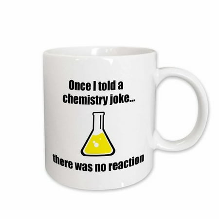 

3dRose Once I Told A Joke There Was No Reaction Coffee Mug