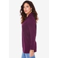 thumbnail image 5 of Roaman's Women's Plus Size Shawl Collar Ultimate Tee, 5 of 5