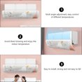 thumbnail image 2 of Miangastore Anti Direct Blowing Air Conditioner Deflector Air Conditioner Windshield, 2 of 8