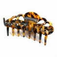 thumbnail image 3 of QinGoo Large Hair Claw Clip for Women Non-Slip Strong Hold Thick Long Hair Accessory, 1 Count, 3.94 Inch, Tortoise, 3 of 7