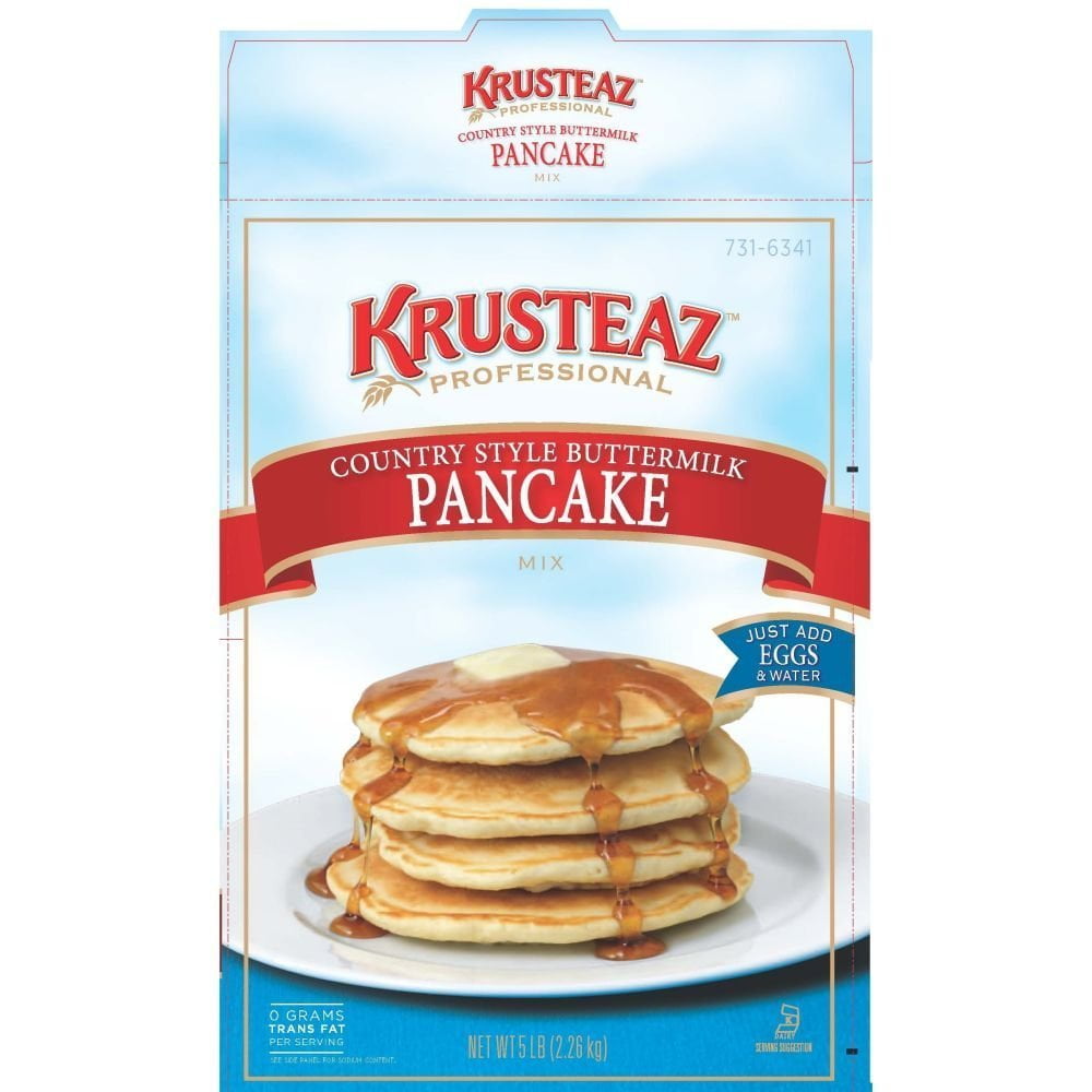 6 PACKS : Continental Mills Krusteaz Buttermilk Pancake Mix, 5 Pound