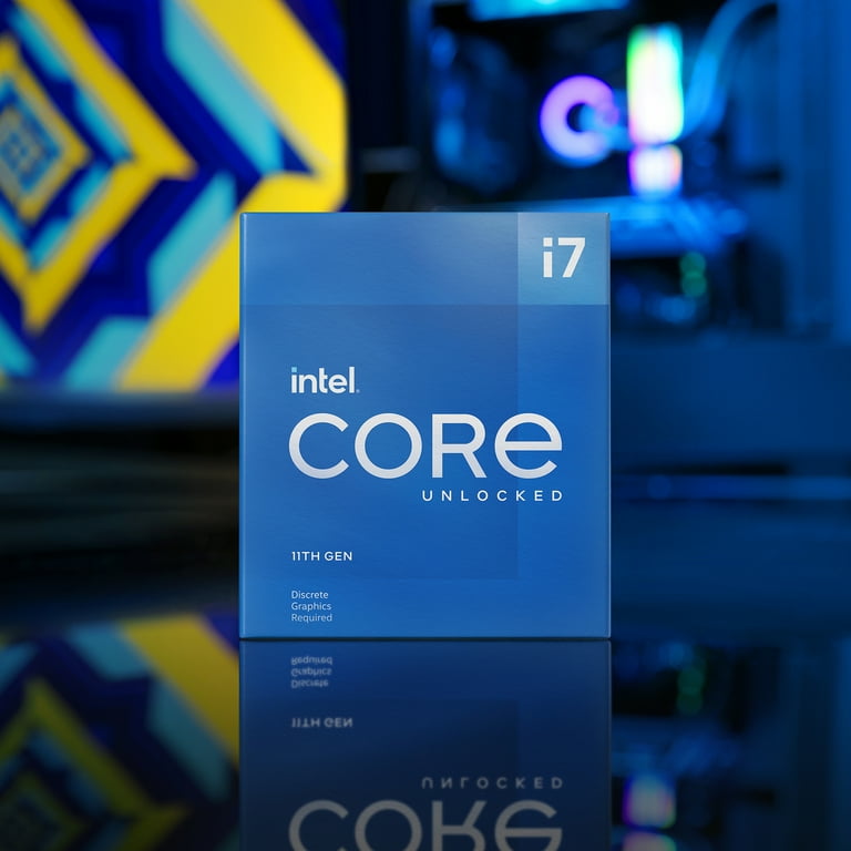 Intel Core i7-11700KF Desktop Processor 8 Cores up to 5.0 GHz Unlocked LGA1200 (Intel 500 Series chipset) 125W