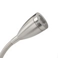 thumbnail image 3 of DC12?24V LED RV Bedside Lamp High Brightness Aluminium Alloy Gooseneck Reading Light for Camper Yachet Nickel Plating, 3 of 5