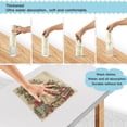 thumbnail image 4 of 6PCS Dish Towels and Dish Cloths Reuseable Dishcloths Sets for Washing Dishes, Cooking, Baking Size 11" x 11" Nostalgic Christmas Atmosphere, 4 of 9