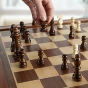 Trademark Games 3-in-1 Reversible Game Table with Chess and Backgammon