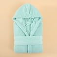 thumbnail image 5 of PEASKJP Peignoirs Serviettes pour Femmes, Peignoirs Longs Doux et Absorbants pour la Maison, l'Hôtel et le Spa, Vert Menthe, Taille Unique, 5 of 5