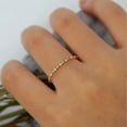 thumbnail image 6 of Charm 18k Yellow Gold Plated Ring Cubic Zircon Anniversary Jewelry Sz 6-10, 6 of 8