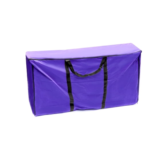 QWORK Hay Bale Storage Bag, 420D Horse and Livestock Hay Bale Bag, Large Tote Waterproof Collapsible Bag Hay Bale Tote Bag with Zipper