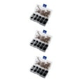 thumbnail image 2 of tamizeot 142 Pcs Yeux de Poupée de Sécurité Jouets Légers Étanches Vis Yeux 3Ensemble, 2 of 6