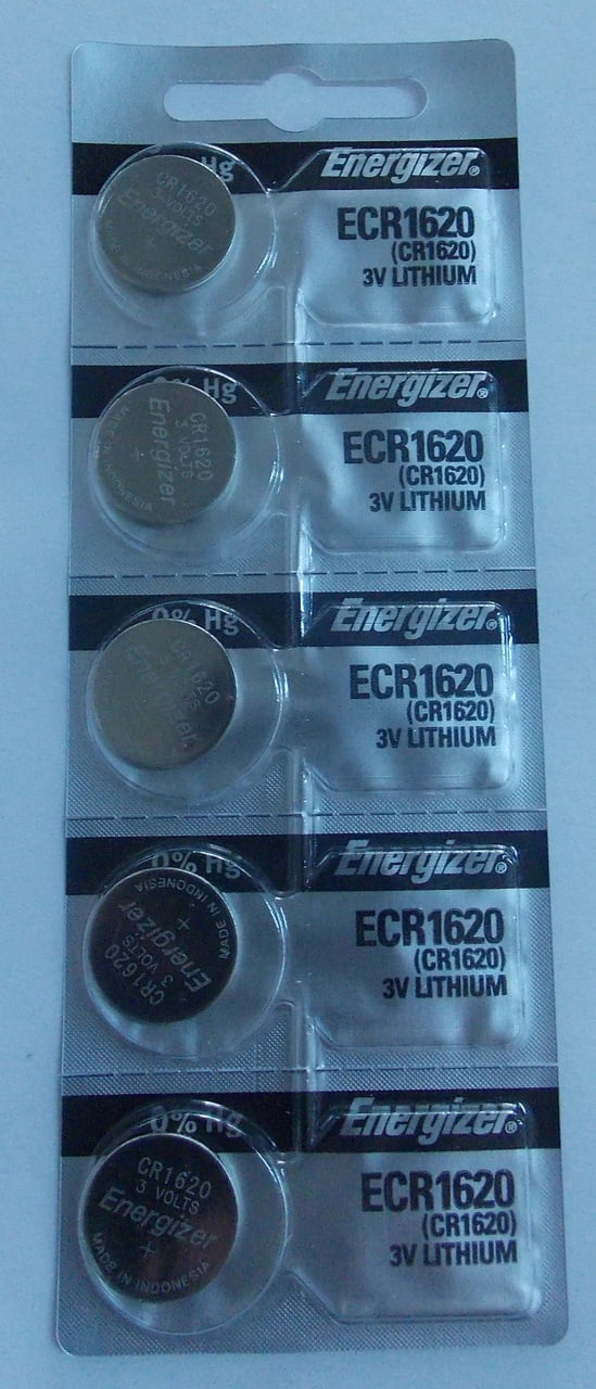 Energizer CR1620 3V Lithium Coin Battery 100 Pack + 30 Off