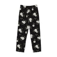 thumbnail image 6 of Daiia Rose Flowers Men's Sleep Pant with Pockets and Drawstring,Pajama Pants-Medium, 6 of 9
