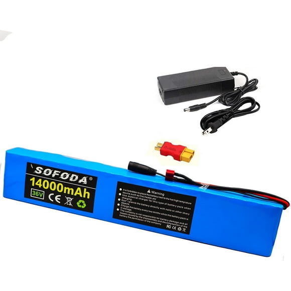 SURJDE 36V Ebike Battery 10S4P 14Ah Battery Pack 200W 500W 750W high Power Battery 42V 14000mAh Ebike Electric Bicycle BMS+42v Charger
