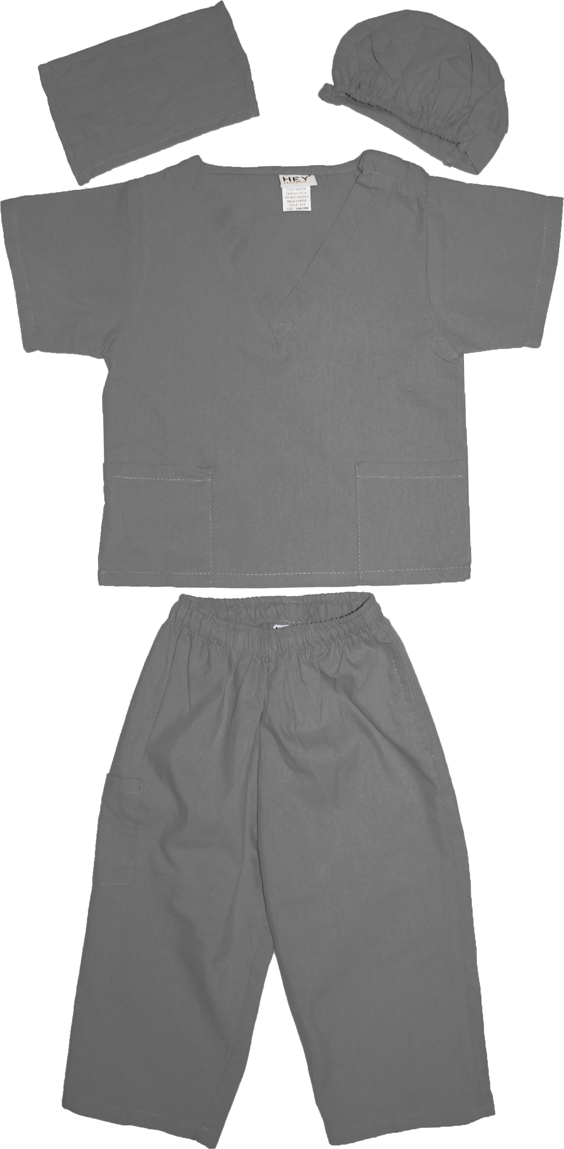 Kids Doctor Dress up Surgeon Costume Set, available in 13 Colors for 1