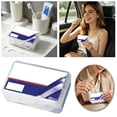 thumbnail image 3 of Refillable Floss Pick Dispenser - Portable Automatic Pop Up Tooth Dental Floss Pick Dispenser Holder Organizer Box, Travel Size Easy to Carry , Can Holds 15-16 Flosser, 3 of 7