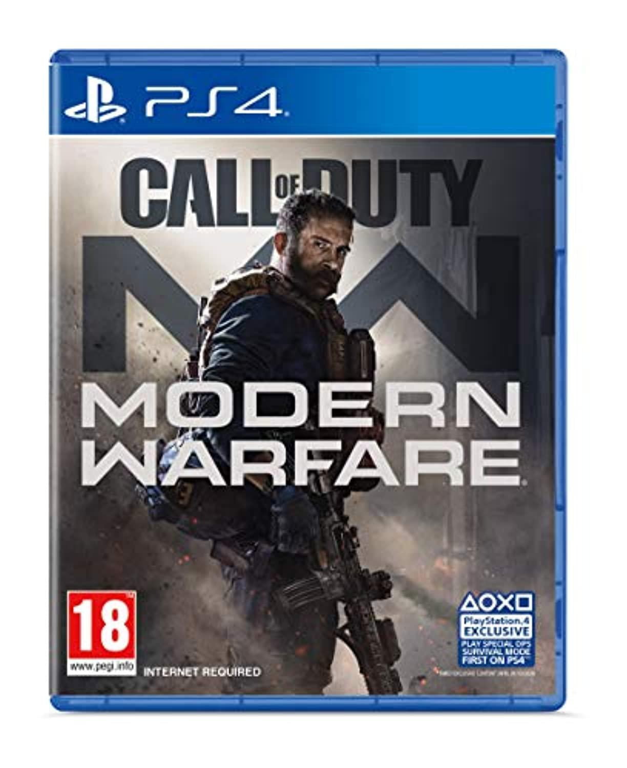 Siden spiselige Plakater Call of Duty: Modern Warfare COD (PS4 / Playstation 4) Campaign -  Multiplayer - Special Ops - Walmart.com