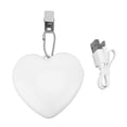 thumbnail image 2 of Bolso De Mano Portátil Con Luz Recargable En Forma De Corazón, Luz LED Activada Por Tacto Para Bolso, Llavero, Mochila, Equipaje, 2 of 7