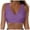 purple, variant on UngA Women Sport Bra Swimsuit Top - Swim Bra Bikini Top Only Scoop Neck Bathing Suit 2025 Swimwear Black Bikini Top(Yellow,XL)
