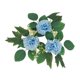 thumbnail image 5 of Anillos de vela, coronas pequeñas, coronas artificiales, candelabro, guirnalda de velas, mesa para decoración del hogar, fiesta navideña azul, 5 of 8