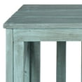 thumbnail image 3 of SAFAVIEH Branco Indoor/Outdoor Modern Glam Acacia Bench, Beach House Blue, 3 of 4