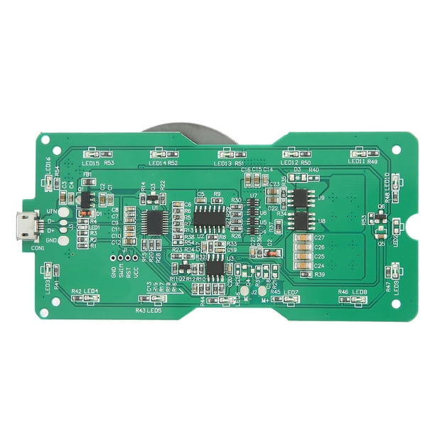 Módulo De Cargador Inalámbrico, Módulo De Cargador De Receptor De Bobina De Protección Contra Sobrecorriente Alta Tasa De Conversión PCB De Mayor Eficiencia De Trabajo Para ANGGREK Electrónicos