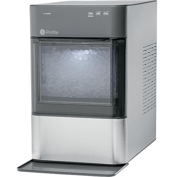 Open Box GE PROFILE OPAL 2.0 ICE MAKER UP TO 38LB ICE PER DAY - STAINLESS STEEL AND GRAY
