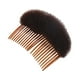 thumbnail image 4 of Inserciones para , pinzas para el cabello, forma de moño, volumen abultado, peine para peinado de bodas Marrón, 4 of 8