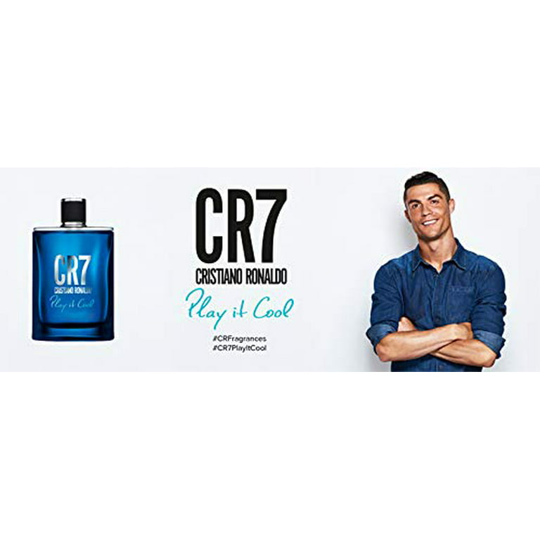CR7 Play It Cool Eau De Toilette Fragrance Spray for Men Fresh