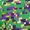 White stitching, variant on Digital Mardi Gras Camo T-shirt for Women - Camo Color Code 0099