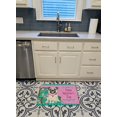 thumbnail image 2 of Carolines Treasures VHA3002RUG Happy Valentines Day Pug Machine Washable Memory Foam Mat, 2 of 3