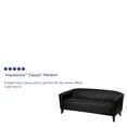 thumbnail image 4 of Flash Furniture HERCULES Imperial Series Black LeatherSoft Sofa, 4 of 10