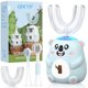 thumbnail image 1 of Cepillo de dientes eléctrico para niños QDCYP en forma de U, 6 modos, IPX7, 1 of 8