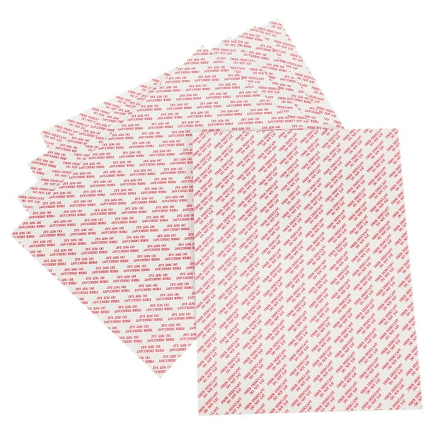 5 absorbentes de oxígeno A4 individuales para almacenamiento de alimentos a largo plazo. Indicador de oxígeno para frascos Mason y bolsas de vacío.