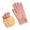 D, variant on Women's Winter Touchscreen Knit Gloves, Fleece Lined Thick Warm Deer Pattern Thermal Hand Protectors for Skiing Outdoor