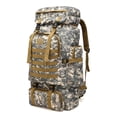 thumbnail image 1 of Impermeable Escalada Senderismo Camuflaje Mochila Camping Montañismo Deporte Al Aire Libre Mochila 80L Yuarrent AP007302-02, 1 of 5