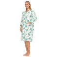 thumbnail image 2 of Lati Fashion Women Long Sleeve Nightgown & Sleepshirts, Regular Size, 2 of 4
